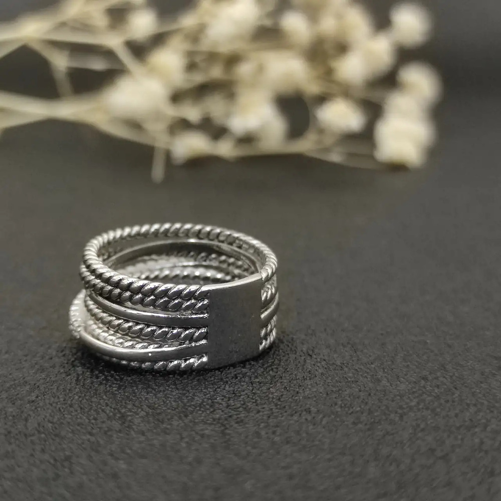 David Yurman Threaded Diamond Ring - Picture 6 of 8